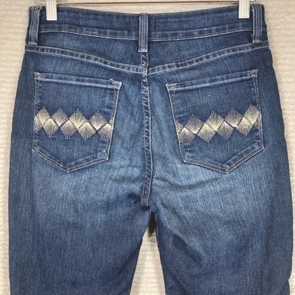 NYDJ Bootcut Jeans Med Wash Western Rodeo Cowgirl Back To School Y2K 6 - Picture 4 of 5